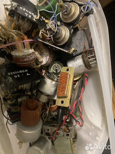 Радиодетали новые и б/у на вес