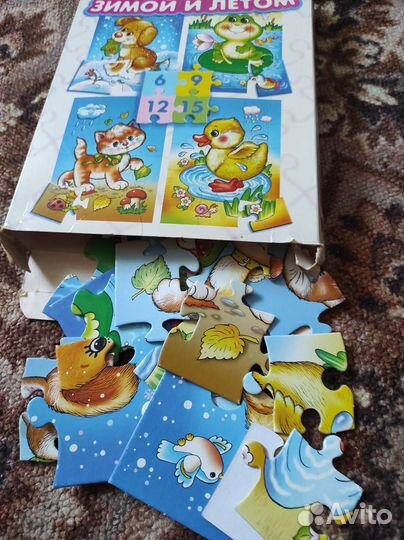 Пазлы и рамки для фотоиз гипса