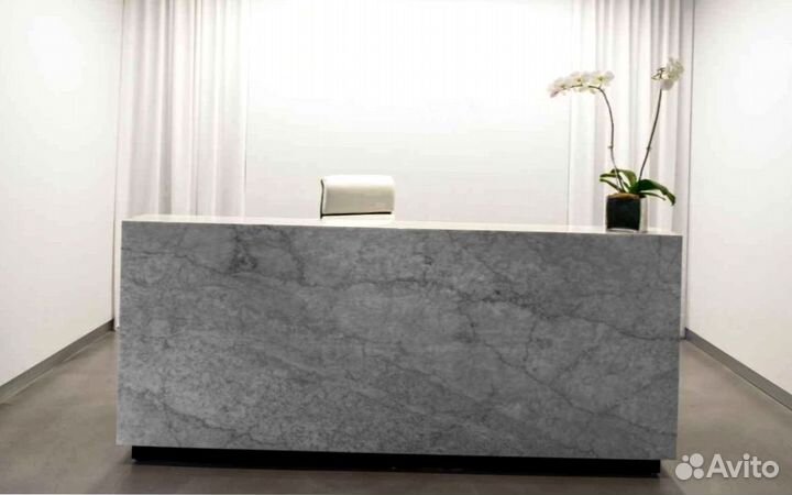 Барная стойка для офиса кварцевого агломерата