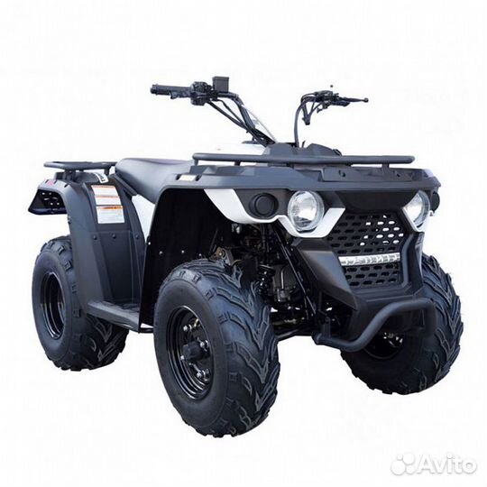 Квадроцикл linhai-yamaha M200 В белом цвете