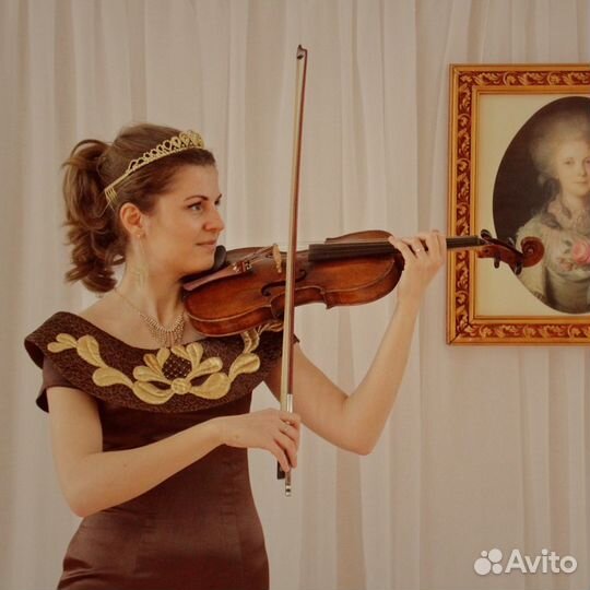 Скрипачка на праздник