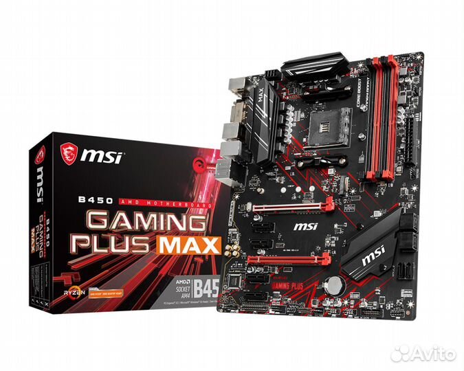 Комплект AMD R7 5700x+MSI B450 gaming plus MAX