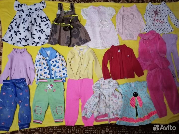 Вещи на девочку размер 74-86