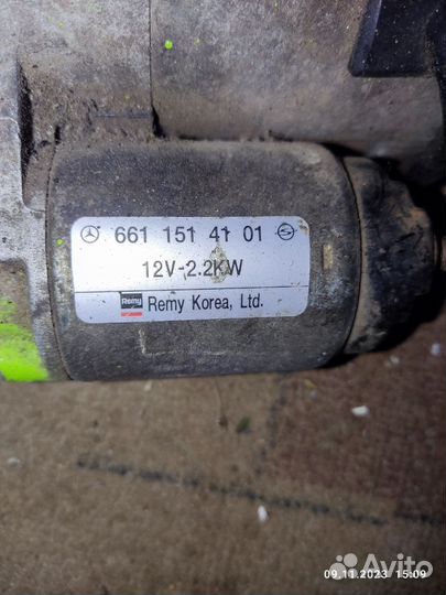 Стартер SsangYong Actyon