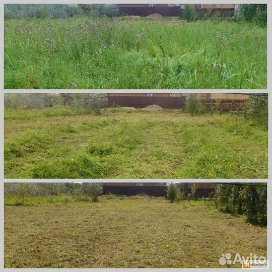 Разнорабочие,покос травы, расчистка участка