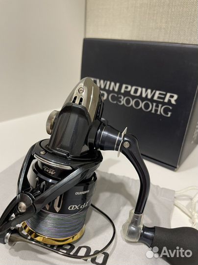 Катушка shimano twin power 17 XD C3000HG