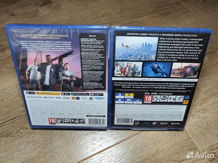 Новый диск GTA 5, The Trilogy PS5 PS4