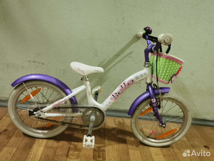 Детский велосипед Author bello 16