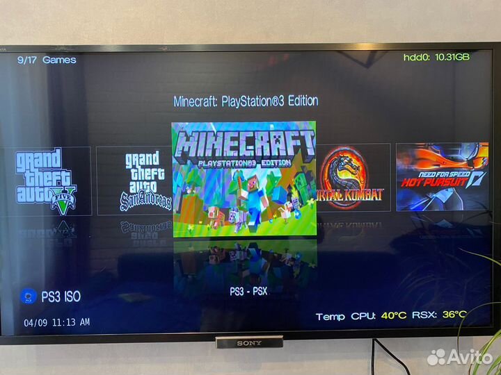 Sony PS3+2джостика прошитый