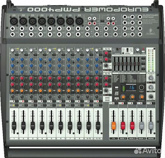Behringer Микшеры с усилителем, новые