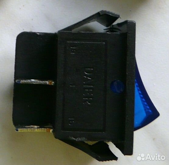 Клавишный Выключатель KCD4-W 250В Подсветка 1 шт