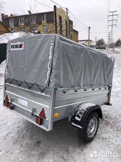 Прицеп легковой с высоким бортом