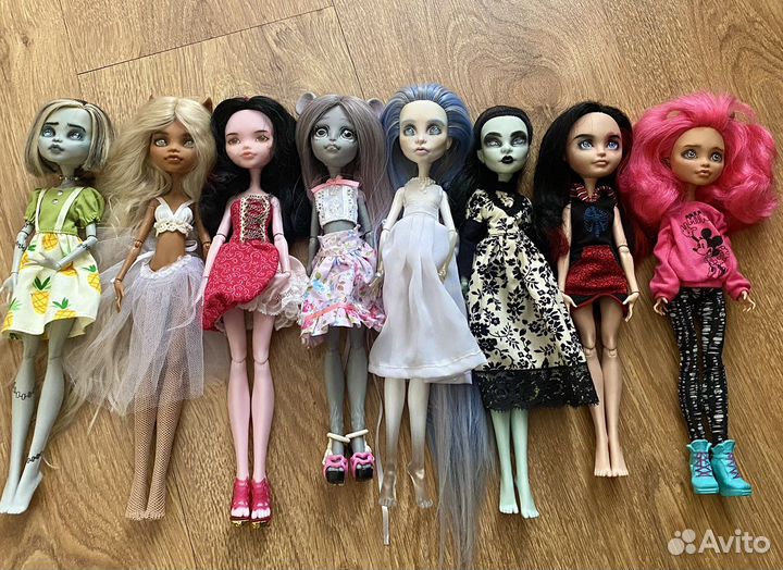 Monster high ooak куклы