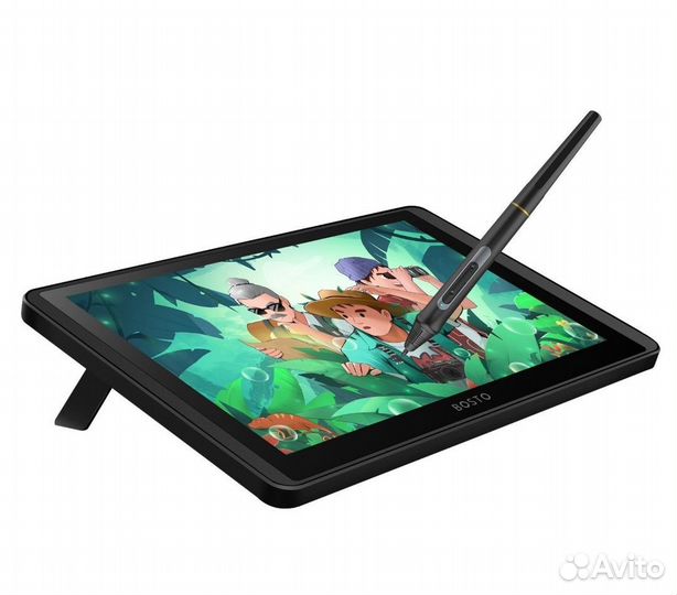 Графический планшет Bosto 12HD A черный