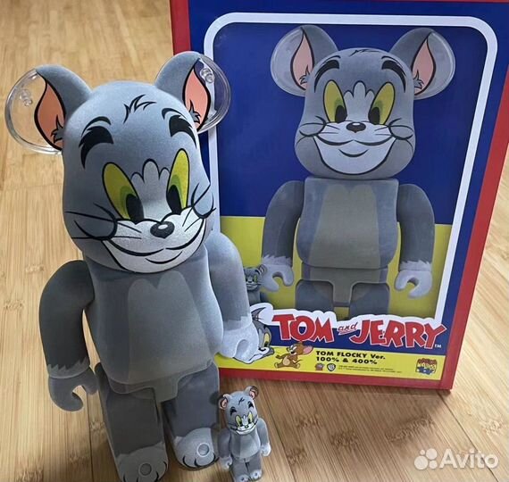 Bearbrick Tom and Jerry 400% and 100%