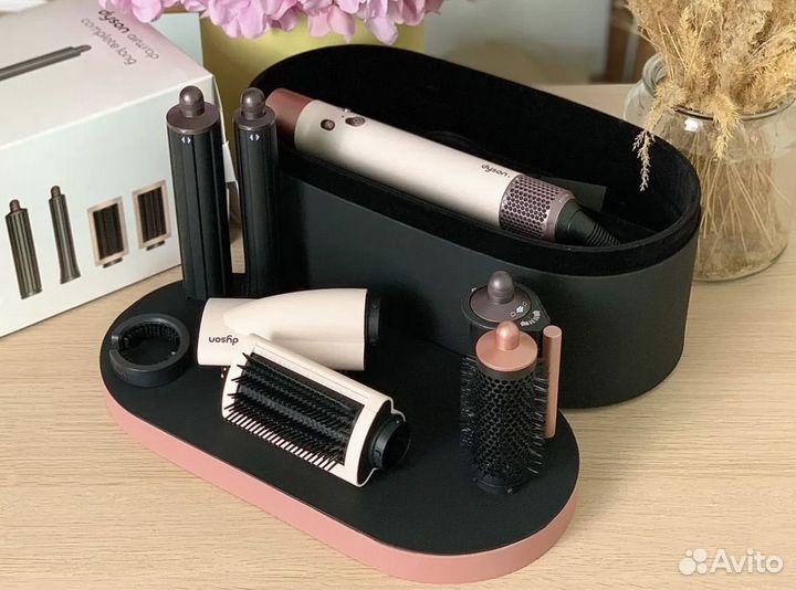 Стайлер фен Dyson hs05 Long Ceramic Pink