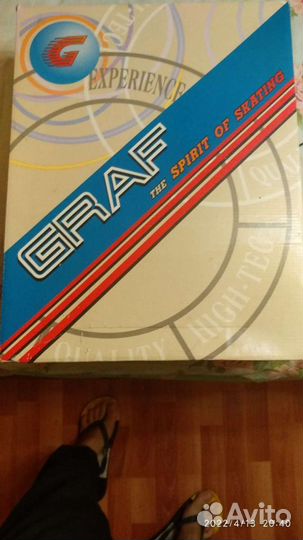 Коньки хоккейные graf