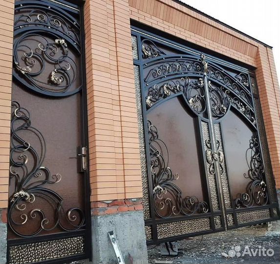 Кованные ворота