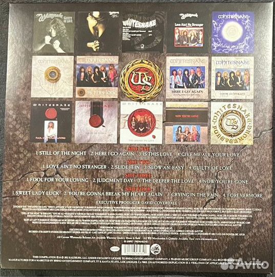 Винил Whitesnake – Greatest Hits (2LP)