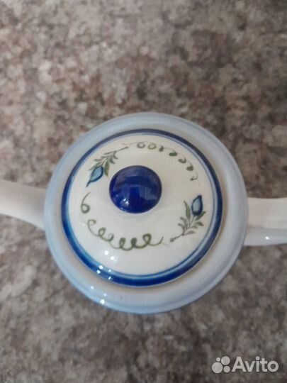 Чайник заварочный керамика Китай и кофейный набор