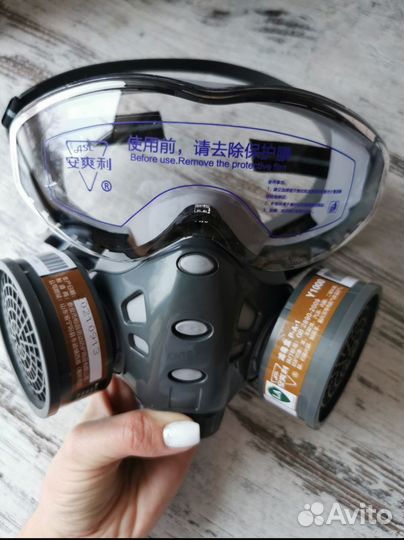 Бронь. Маска респиратор для пейнтбола / страйкбола