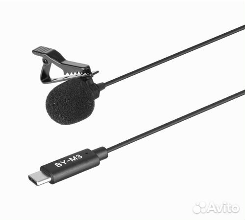 Boya BY-M3 Петличный микрофон USB Type-С