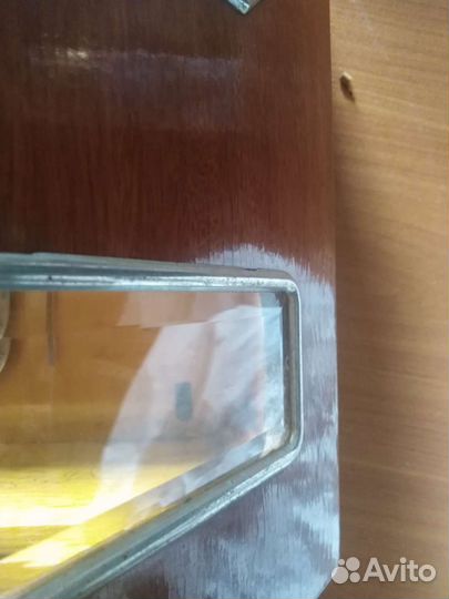 Часы старинные механические с боем СССР Янтарь