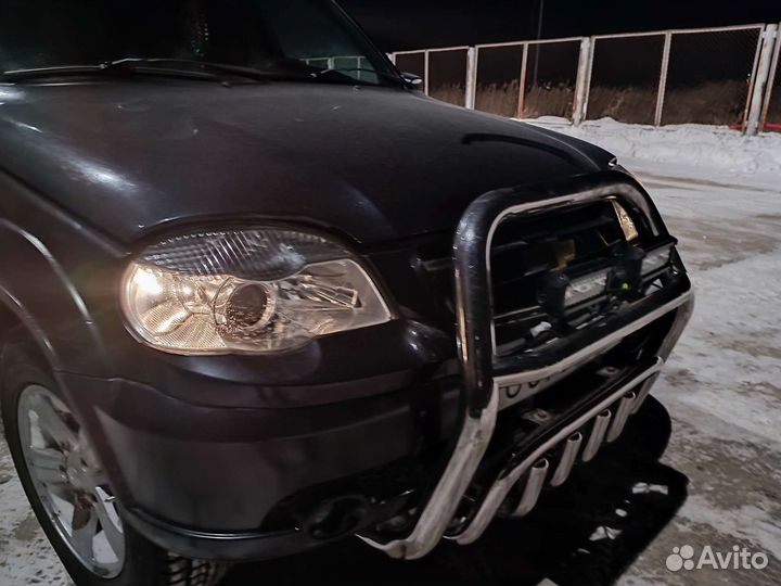 Кенгурятник на chevrolet ниву