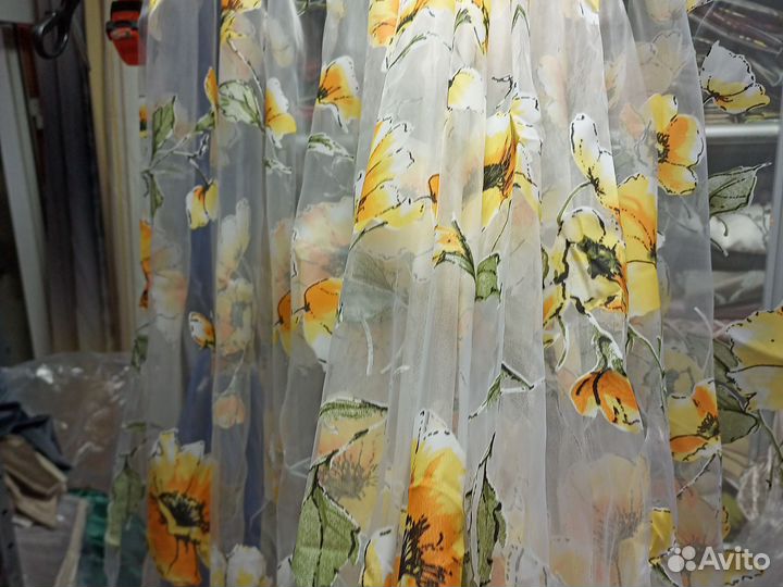 Тюль органза готовые