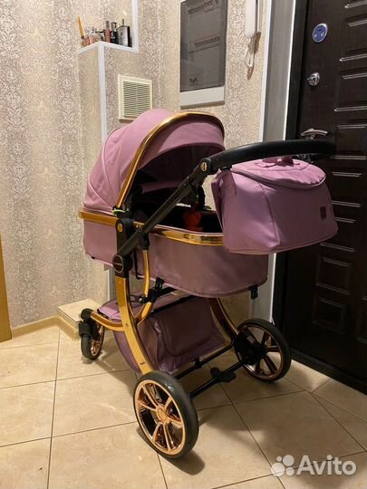 Коляска luxmom 608
