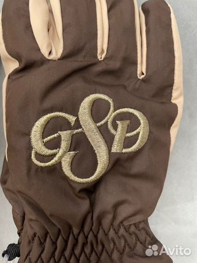 Горнолыжные перчатки д/девочки