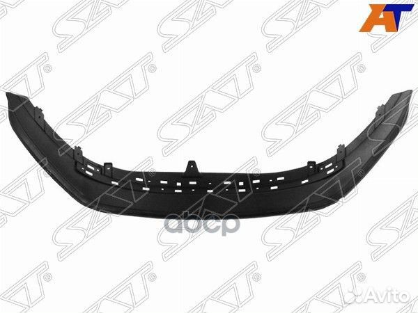 Спойлер бампера Volkswagen Polo 09-15 (Спереди/ 4D