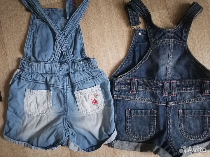 Джинсовый комбинезон 86