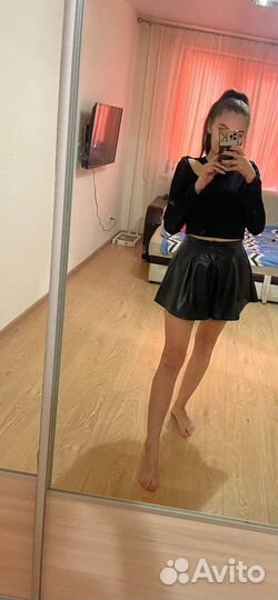 Кожаные шорты