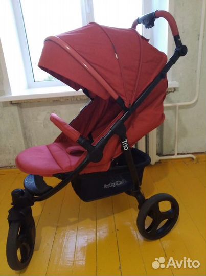 Коляска прогулочная Babyton Trio Red