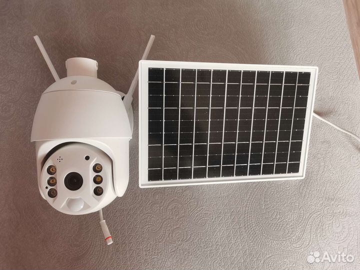 Камера видеонаблюдения на солнечных батареях