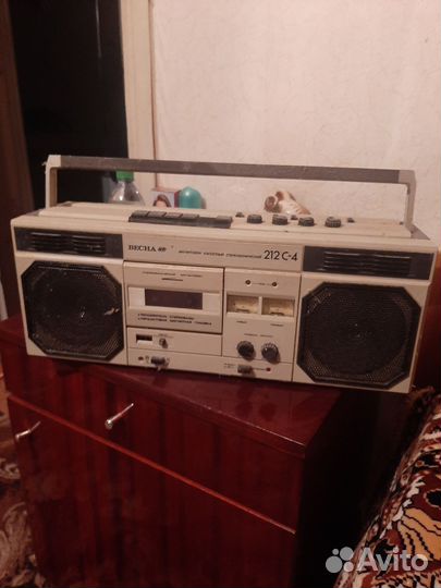 Магнитофон весна 212 С-4