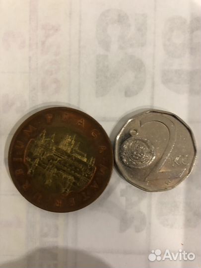 Монета Чешская республика