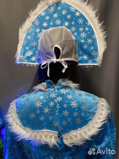 Костюм взрослый Снегурочка 44-54