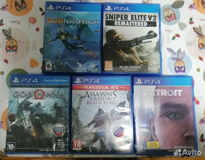 Игры для приставок ps4 бу