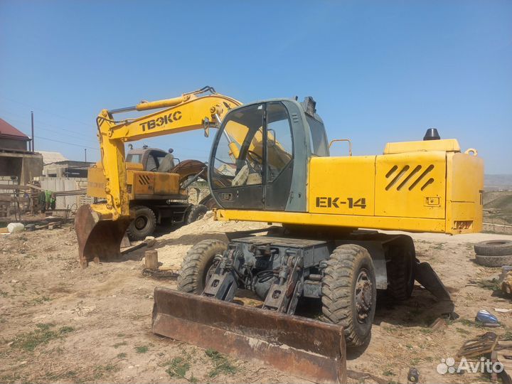 Колёсный экскаватор Твэкс ЕК 14-20, 2008