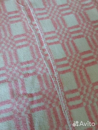 Одеяло байковое СССР детское новое