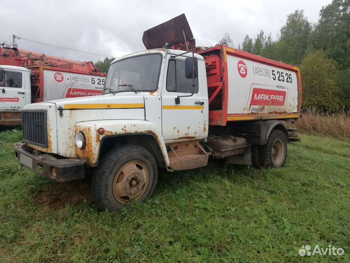 Мусоровоз газ-3309