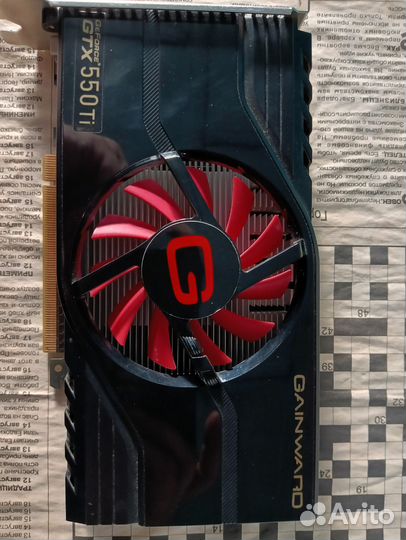 Видеокарта gtx 550ti
