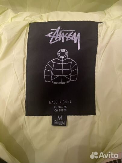 Куртка Пуховик Stussy micro ripstop оригинал