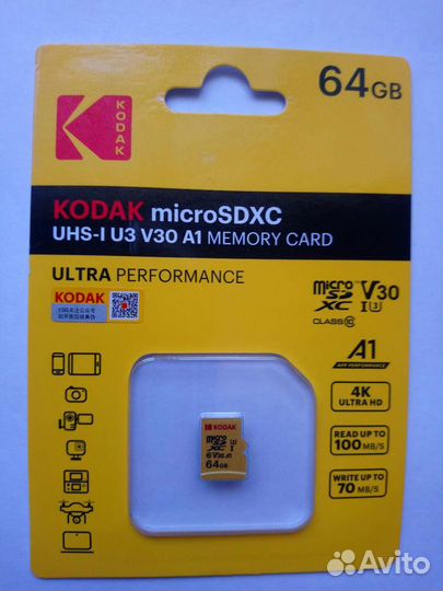 Micro SD карта 64 GB
