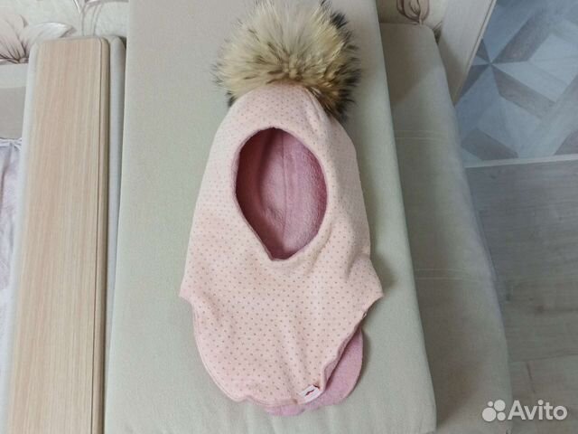 Шапка шлем для девочки