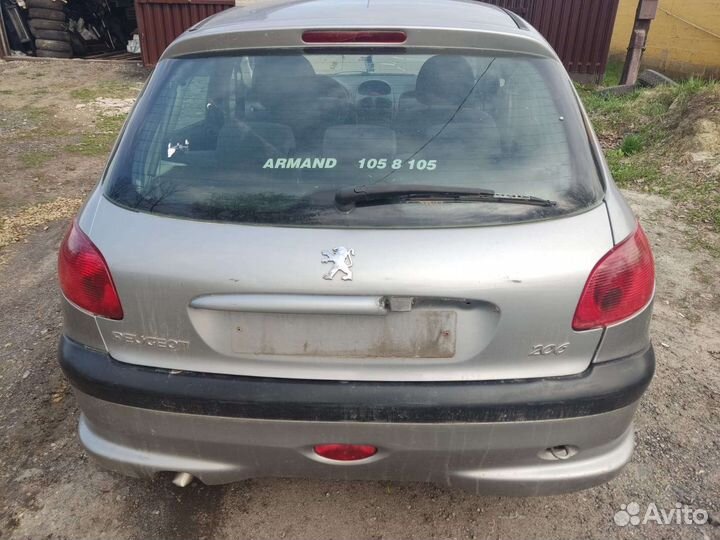 Разбор Пежо 206 хэтчбек 1.4 автомат седан 1.4 МКПП