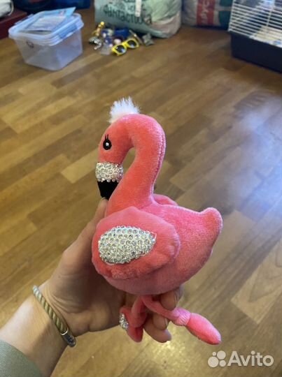 Игрушка- подвеска Фламинго
