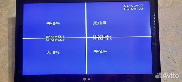 Квадратор видеонаблюдения KCQ-404 цветной